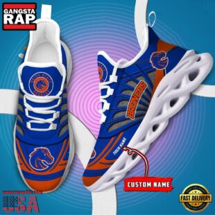 Boise State Broncos NCAA Custom Max Soul Shoes Sneaker