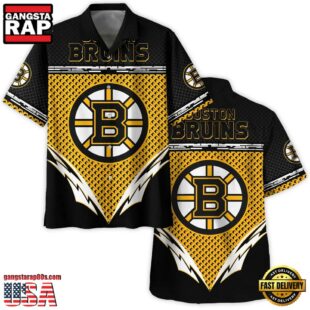 Boston Bruins National Hockey League NHL Hawaiian Shirt