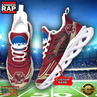 Boston College Eagles NCAA Custom Max Soul Shoes Sneakers