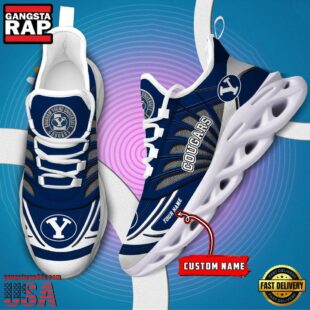 BYU Cougars NCAA Custom Max Soul Shoes Sneaker