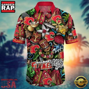 Calgary Flames NHL Hawaiian Shirt