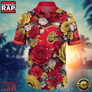 Calgary Flames NHL Hawaiian Shirts