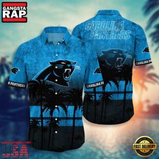 Carolina Panthers NFL Team Hawaiian Shirt