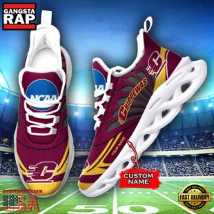 Central Michigan Chippewas NCAA Custom Max Soul Shoes Sneakers