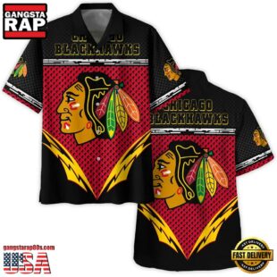 Chicago Blackhawks National Hockey League NHL Hawaiian Shirt