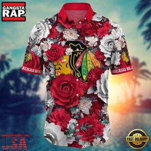 Chicago Blackhawks NHL Hawaiian Shirt