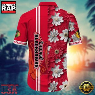 Chicago Blackhawks NHL Hawaiian Shirts