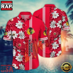 Chicago Blackhawks NHL Hawaiian Shirts