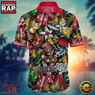 Chicago Blackhawks NHL Team Hawaiian Shirt