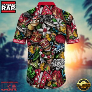 Chicago Blackhawks NHL Team Hawaiian Shirt