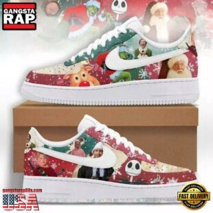 Christmas Movies Air Force 1 Shoes Gift For Men Women