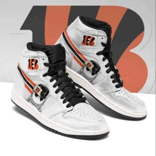 Cincinnati Bengals NFL Jack Skellington JD1 Boot Sneakers Shoes