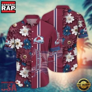 Colorado Avalanche NHL Hawaiian Shirt Team