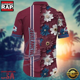 Colorado Avalanche NHL Hawaiian Shirt Team