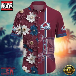 Colorado Avalanche NHL Hawaiian Shirt Team