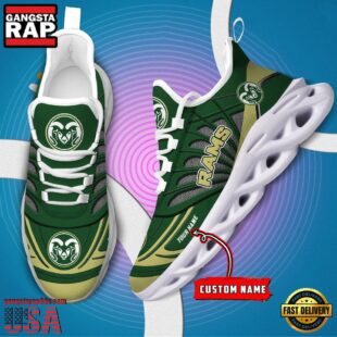 Colorado State Rams NCAA Custom Max Soul Shoes Sneaker