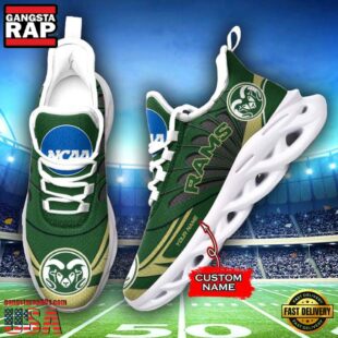 Colorado State Rams NCAA Custom Max Soul Shoes Sneakers