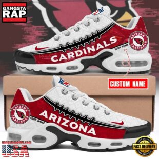 Custom Name NFL Arizona Cardinals Air Max Plus Shoes