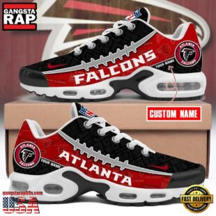 Custom Name NFL Atlanta Falcons Air Max Plus Shoes