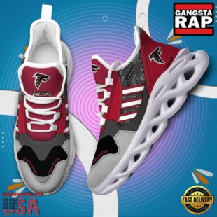 Custom Name NFL Atlanta Falcons Clunky Sport Max Soul Shoes