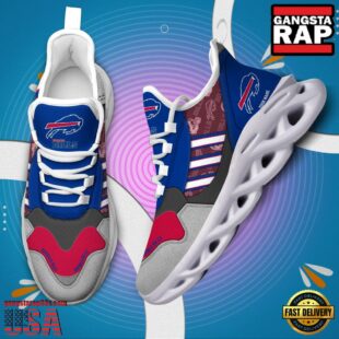 Custom Name NFL Buffalo Bills Clunky Sport Max Soul Shoes