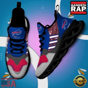 Custom Name NFL Buffalo Bills Clunky Sport Max Soul Shoes