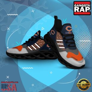 Custom Name NFL Chicago Bears Clunky Sport Max Soul Shoes