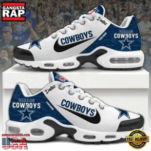 Custom Name NFL Dallas Cowboys Air Max Plus Shoes