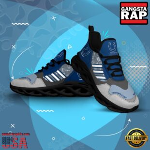 Custom Name NFL Indianapolis Colts Clunky Sport Max Soul Shoes