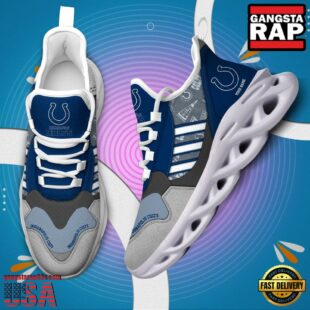 Custom Name NFL Indianapolis Colts Clunky Sport Max Soul Shoes