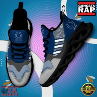 Custom Name NFL Indianapolis Colts Clunky Sport Max Soul Shoes