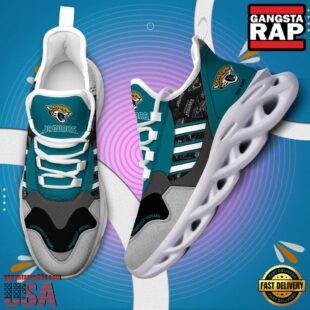 Custom Name NFL Jacksonville Jaguars Clunky Sport Max Soul Shoes