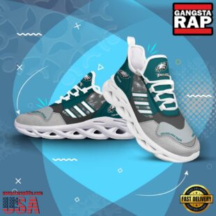 Custom Name NFL Philadelphia Eagles Clunky Sport Max Soul Shoes