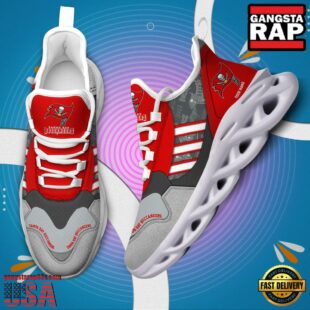 Custom Name NFL Tampa Bay Buccaneers Clunky Sport Max Soul Shoes