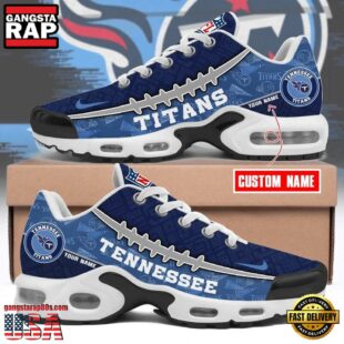 Custom Name NFL Tennessee Titans Air Max Plus Shoes