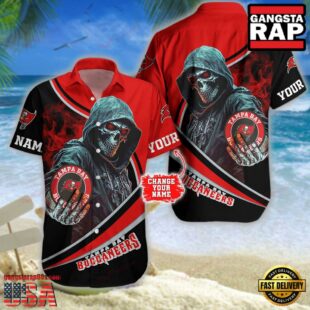 Custom Name Tampa Bay Buccaneers NFL Hawaiian Shirt