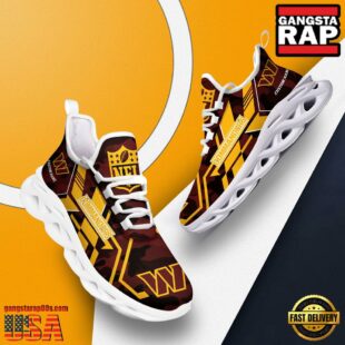 Custom Name Washington Commanders NFL Sport Team Clunky Max Soul Shoes