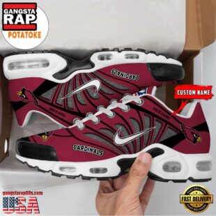 Customize Your Name with Arizona Cardinals v1 Air Max Plus Shoes