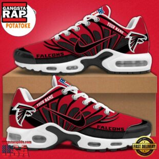 Customize Your Name With Atlanta Falcons Air Max Plus Sneakers