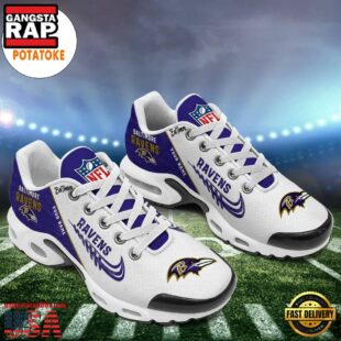 Customize Your Name with Baltimore Ravens Air Max Plus Shoes