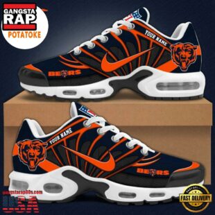 Customize Your Name with Chicago Bears Air Max Plus Shoes