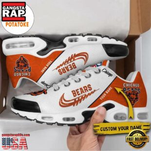 Customize Your Name with Chicago Bears Air Max Plus Shoes