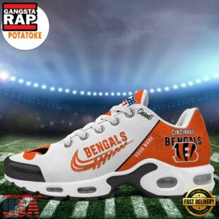 Customize Your Name with Cincinnati Bengals Air Max Plus Shoes