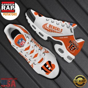 Customize Your Name with Cincinnati Bengals Air Max Plus Shoes