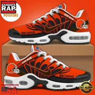 Customize Your Name With Cleveland Browns Air Max Plus Sneakers