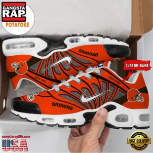 Customize Your Name with Cleveland Browns V1 Air Max Plus Shoes