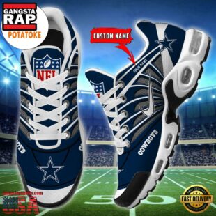 Customize Your Name With Dallas Cowboys Air Max Plus Sneakers