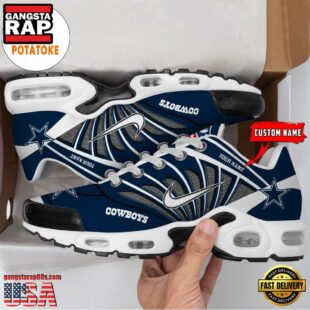 Customize Your Name With Dallas Cowboys Air Max Plus Sneakers