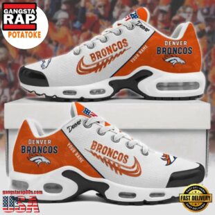 Customize Your Name with Denver Broncos v2 Air Max Plus Shoes