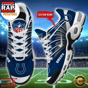 Customize Your Name with Indianapolis Colts v1 Air Max Plus Shoes